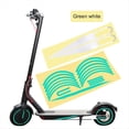 thumbnail image 3 of Pegatinas de Advertencia Corporal para Scooter Eléctrico 1s Pegatina Reflectante Cubierta Rueda Sticke Piezas Verde, 3 of 5