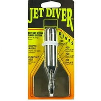 Luhr Jensen 4" Silver Jet Diver for Trolling and Back-Trolling