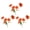 Orange, variant on JUANCHENG 3PC Vibrant 51cm Artificial Flame Chrysanthemums for Weddings & Home Decor