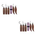 thumbnail image 2 of Speravity Wood Carving Tools Set Woodworking Hand Detail Tool Adults DIY Juego de 5 piezas + bolsa 2piezas, 2 of 4