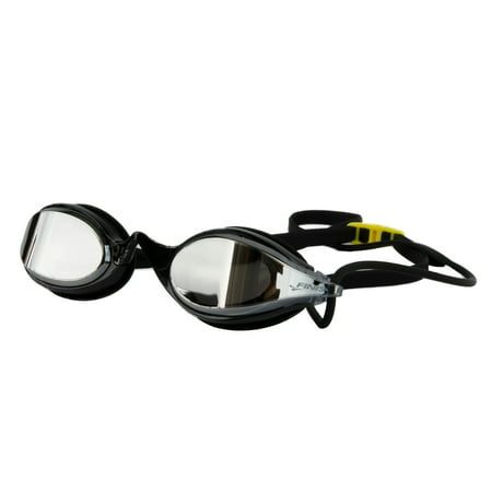 FINIS Circuit2 Silver and Black Swimming Sport Goggles
