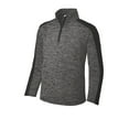 thumbnail image 3 of Sport-Tek Boy's Electric Heather Colorblock 1/4-Zip Pullover, 3 of 4
