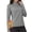 Gray, variant on Vinsonshop Womens Turtleneck Shirts Long Sleeve Fitted Thermal Mock Neck Soft Base Layer Tops Underwear Stretchy Fit Soft Undershirts Fashion Winter Clothes Black L