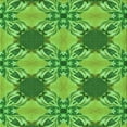 thumbnail image 1 of Ahgly Company Indoor Square Patterned Emerald Green Area Rugs, 7' Square, 1 of 6