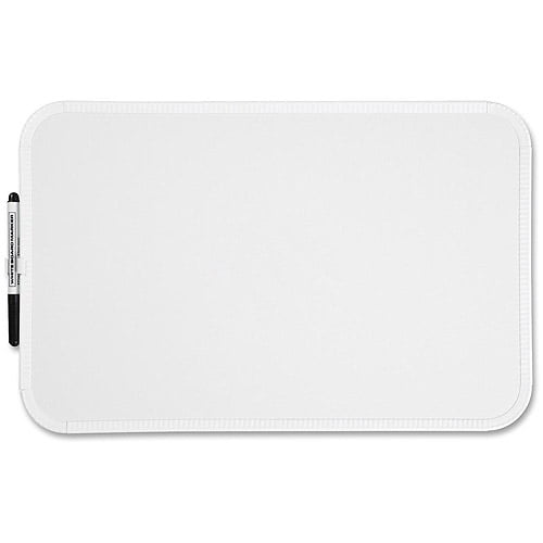 Sparco Mini DryErase Board, 11" x 17", Plastic Frame