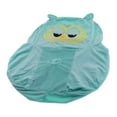 thumbnail image 3 of GUOOL Kids Foldable Sofa Chair Children Cartoon Lounger Bed Slipcover Blue Owl, 3 of 9