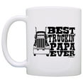 thumbnail image 3 of ThisWear Trucker Grandpa Best Truckin Papa Ever Truck Driver Coffee Mug, 3 of 5