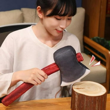 saidjrlf Plush Axe Toys,Plush Toys Parody Toys,Simulation Axe Toys,Activity Scenes Props Role Playing Toys Boys and Girls Holiday Birthday Gifts,Fun Simulation Toys