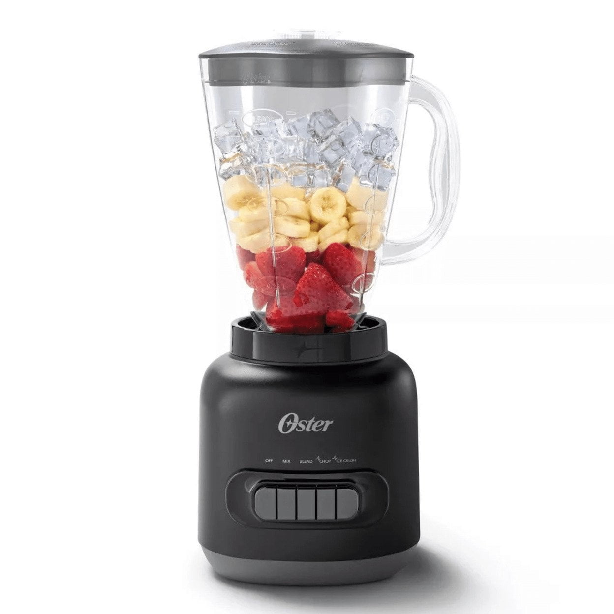 Oster 6 Cup 5 Speed 700 Watt Plastic Jar Easy to Use Blender in Black