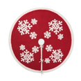 thumbnail image 1 of Vickerman QTX17351 Jupe Arbre Rouge 60 Po. Collection Feutre Flakes, 1 of 4