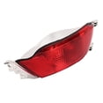 thumbnail image 3 of Red Lens Rear Fog Lamp,Rear Right Bumper Fog Car Fog Lights Car Light Replacement Exquisite Design, 3 of 7