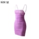 thumbnail image 2 of Dinheiro Vestido ajustado para mujer, sexy, escote corazón, fruncido, sin espalda, vestidos de fiesta de cóctel, m, 2 of 7