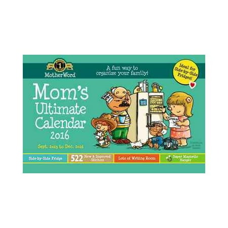 motherword 2016 magnetic family organizational calendar sept 2015