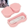thumbnail image 2 of Contact Lens Case Portable Dustproof Contact Lens Storage Kit with Tweezers Stick Remover ToolPink, 2 of 5
