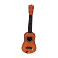thumbnail image 2 of Ukelele para niños, juego educativo de habilidad clásico, miniguitarra para niños, juguete musical para bebés a partir de 3 años, suministros para fie marrón, 2 of 9