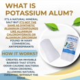 thumbnail image 4 of SOMADA Salt Deodorant Crystal Sticks Daily Use Hypoallergenic Natural Alcohol-Free Deodorant Solid with Potassium Alum, Unscented, 4.25 oz - 3-Pack, 4 of 10