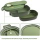 thumbnail image 3 of Lunch Box,Leakproof Bento Box for Kids Adults,Cutlery Set Green, 3 of 5