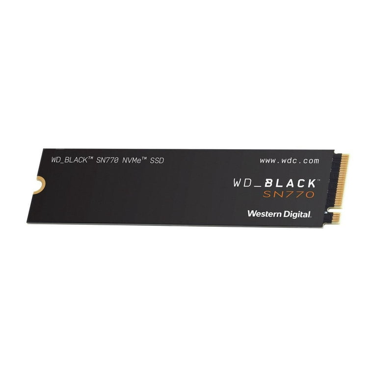 WD Black 1TB SN770 NVMe Internal Gaming SSD - Gen4 PCIe, M.2