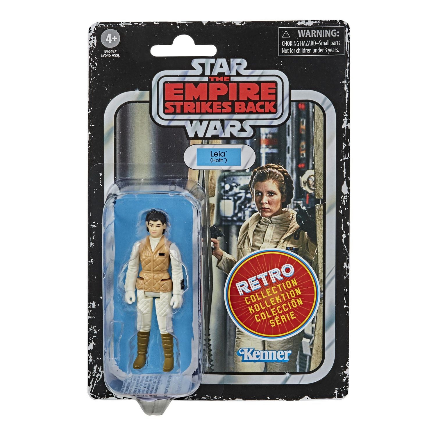 Star Wars  Retro Collection, Star Wars : L'Empire contre-attaque, figurine princesse Leia Organa (Hoth)