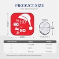 thumbnail image 3 of Lukts Saying Ho Ho Ho Print 2 Piece Car Sun Shade Windshield,Foldable Car Shade Front Windshield with Keeps Your Vehicle Cool-Large, 3 of 6