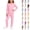 Beige, variant on YUANxueke Girls Cotton Base Layer Sets Long Sleeve Crewneck Shirts & Casual Elastic Waist Pants 2-Piece Clothing Sets for 1-12 Years