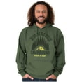 thumbnail image 4 of Morning Wood Campground Pitch A Tent Men's Big & Tall Graphic Hoodie Brisco Brands 2X, 4 of 4