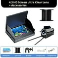 thumbnail image 1 of Underwater Fishing Camera,Fish Finder Underwater Visual Hd Camera Underwater Temperature Sensing Late Night Vision Probe to See Fish Fishing Tool Winter Fishing Gift,Night Vision Camera, 1 of 1