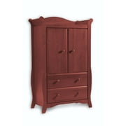 Storkcraft - Aspen Sleigh Armoire, in Cherry