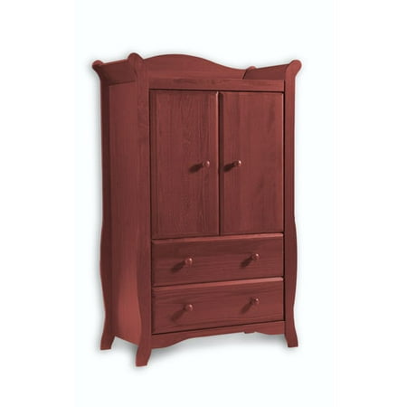 Storkcraft - Aspen Sleigh Armoire, in Cherry