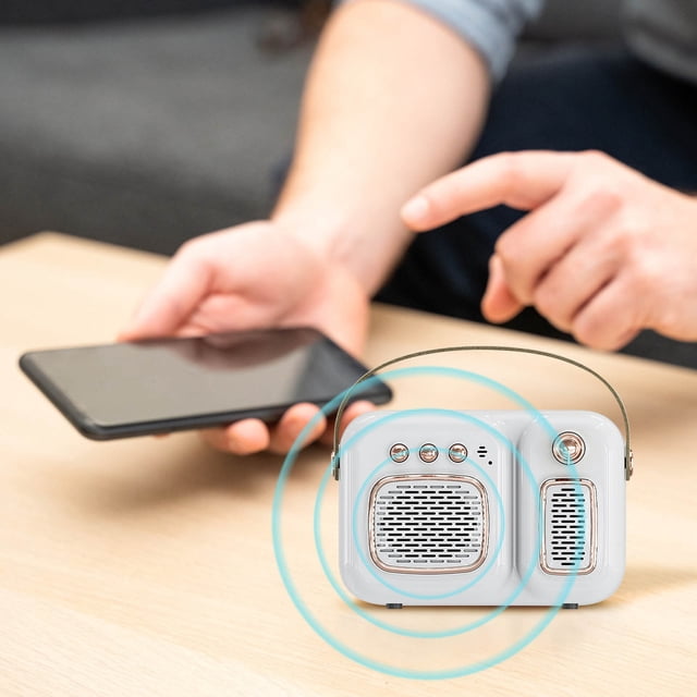 Altavoz inalámbrico Retro creativo con Bluetooth, Mini teléfono móvil portátil, Subwoofer nostálgico, Audio pequeño portátil para exteriores