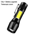 thumbnail image 3 of Mini USB Rechargeable Flashlight Camping Home Hiking Lamp Waterproof, 3 of 5