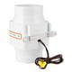 thumbnail image 3 of Ventilador de aire CC de sentina en línea de 4 pulgadas, ventilador de ventilación de motor fuerte silencioso para yate RV (24V), 3 of 12