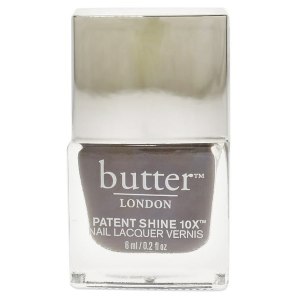 Vernis à Ongles Patent Shine 10X - Gris Vison par Butter London pour Femmes - 0,2 Vernis à Ongles