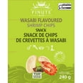 thumbnail image 2 of Chips de crevettes saveur wasabi Finute, 2 of 4