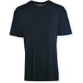 thumbnail image 2 of Hanes Men's Tagless ComfortSoft Crew Undershirt, Black, 5X-Large/Tall (Pack of 5), 2 of 3