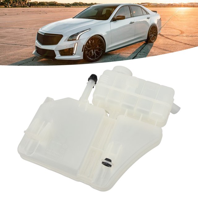 Tanque de expansión de refrigerante del motor tanque de expansión del radiador 22948113 Durable resistente al desgaste para CTS ATS ANGGREK Otros