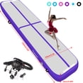 thumbnail image 1 of Fbsport 20cm thickness Purple 10m*1m*0.2m Air Track Floor Home Inflatable Gymnastics Tumbling Mat GYM+Pump, 1 of 3