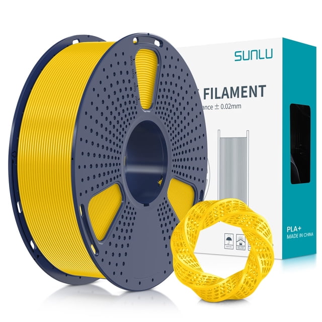 Filamento para impresora 3D SUNLU PLA Plus, bobina de 1,75 mm y 1 kg