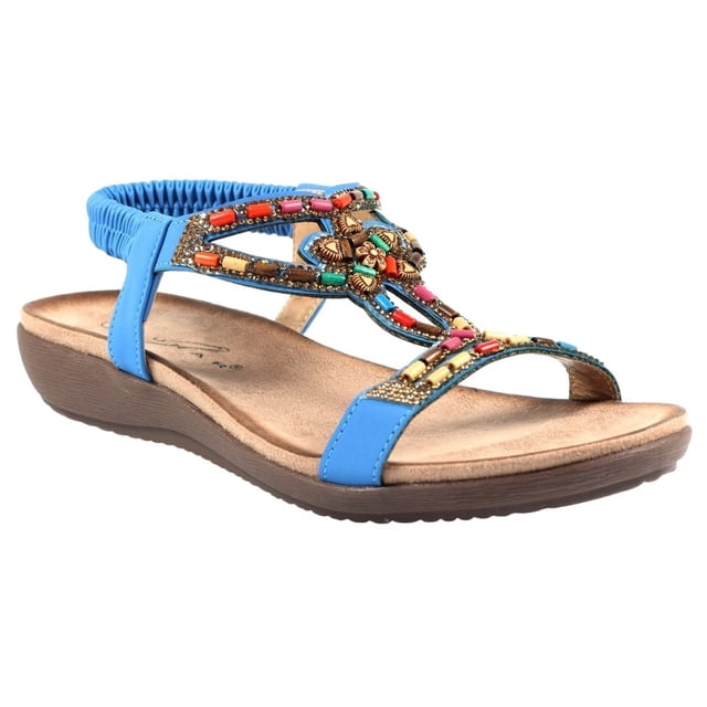 Lunar Sandales à Perles Mariella pour Femmes