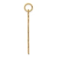 thumbnail image 2 of Finest Gold 10K Yellow Gold 5-Letter Talking Charm, 2 of 3