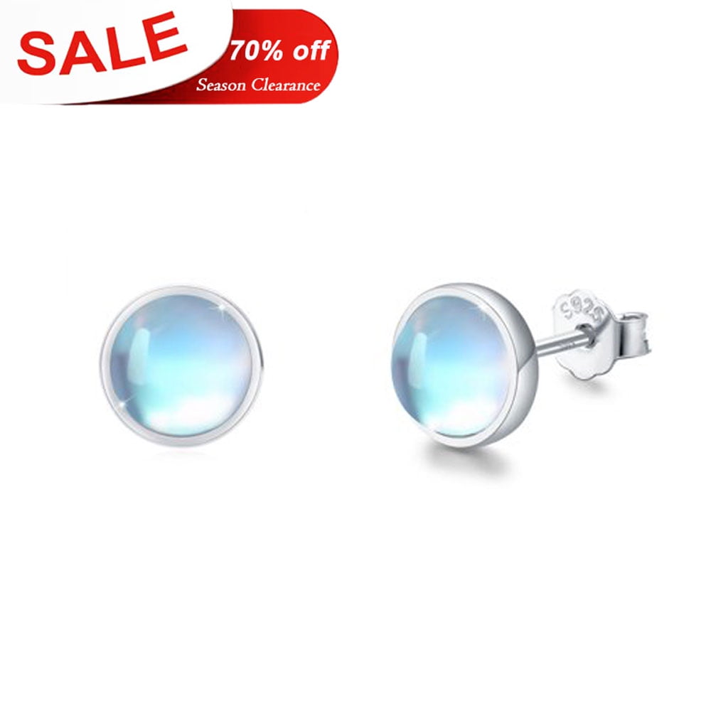 Moonstone Gold Plated Sterling Silver Earrings with a Tear Drop Shaped Gemstone
