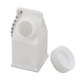 thumbnail image 1 of Lightweight Milk Box Keychain, Safe And Practical Storage Ample Interior Space Design Milk Carton Box Key Chain for Girls Women DaughtersWhite, 1 of 7