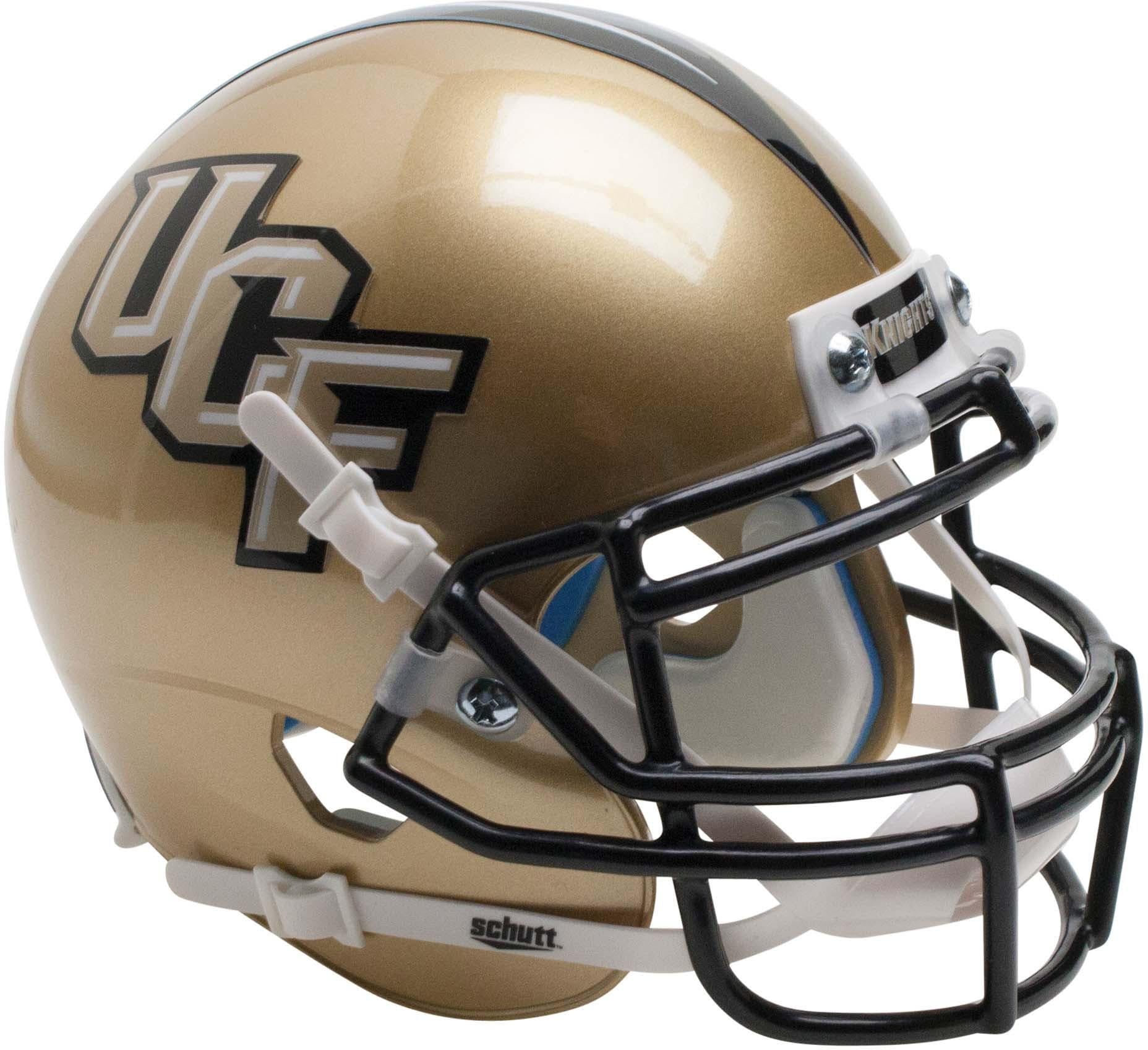 Fanatics Authentic - UCF Knights Schutt Gold Mini Football Helmet ...