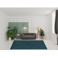 thumbnail image 2 of HomeRoots 511092 8 x 11 ft. Blue & Green Wool Hand Woven Stain Resistant Rectangle Area Rug, 2 of 5