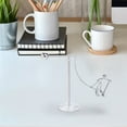 thumbnail image 3 of Figura De Hierro Escultura de equilibrio galvanizada, figura artística de hierro, decoración de escritorio de física, pieza de conversación Yulucky, 3 of 9