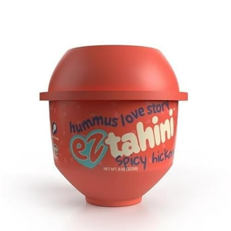 (Pack of 6) EZ Tahini Hummus Spicy Hickory Sesame 8 Oz