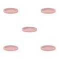 thumbnail image 1 of Tholdsy Reemplazo del protector de la caja del del teléfono de silicona de la cubierta del inalámbrico para Magsafe, rosa Rosado 5piezas, 1 of 6