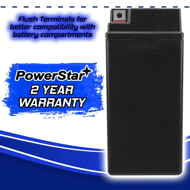 PowerStar 12V 18Ah Sealed Lead Acid Battery - AGM SLA Replacement For Generators, UPS, Alarms | Nut & Bolt Terminal, Maintenance Free