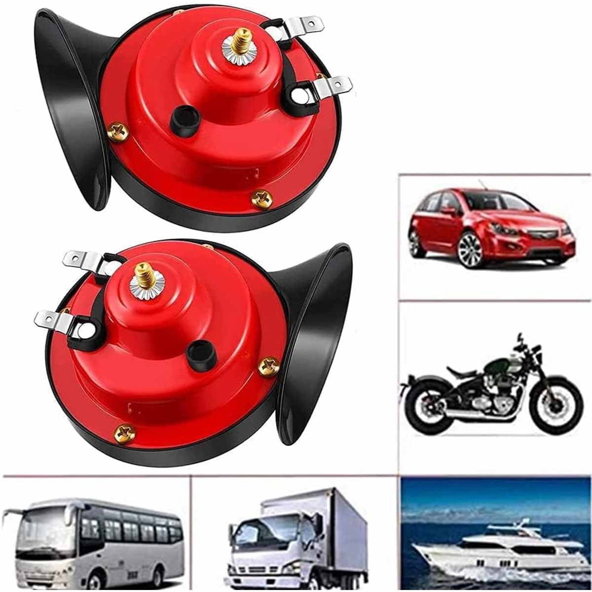 Air Horn For Otorcycle, 150dB Truck Car Horn,Super Loud Train Horn Kit With Wiring Harness - View #12