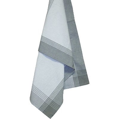 Cream Ticking Stripe Tea Towel 20/"X28/" Black Stripe 875025001116